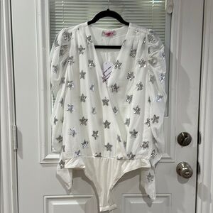 Sequin Star Bodysuit